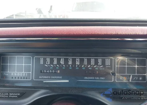 1992 Buick Lesabre Limited из США, поврежденный, VIN 1G4HR53L4NH483377